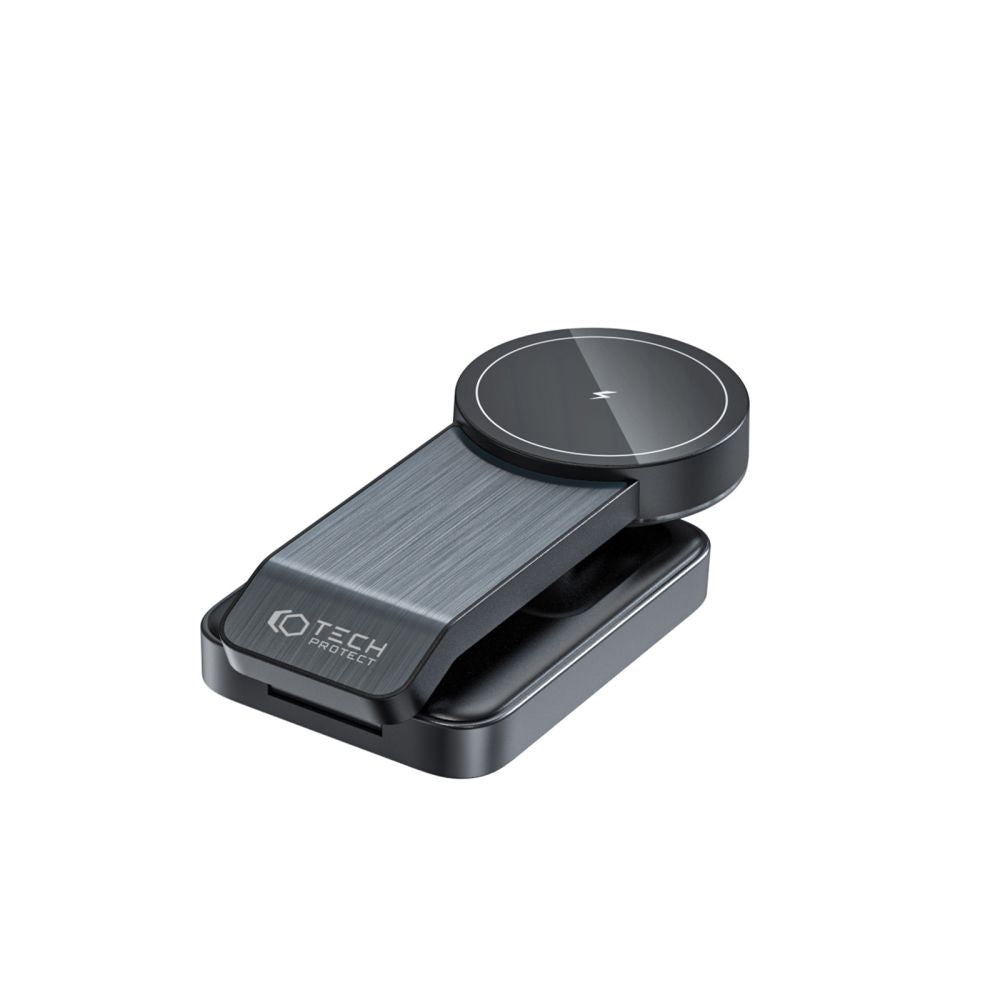 CARICATORE WIRELESS 3IN1 QI15W-A28 MAGNETICO MAGSAFE NERO
