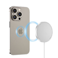 CARICATORE WIRELESS SENZA FILI TECH-PROTECT QI15W-A30 MAGNETICO MAGSAFE ARGENTO