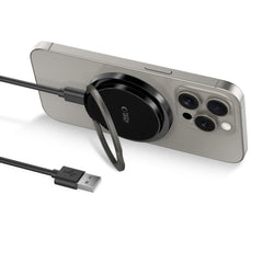 CARICATORE WIRELESS SENZA FILI TECH-PROTECT QI15W-A33 MAGNETICO MAGSAFE NERO