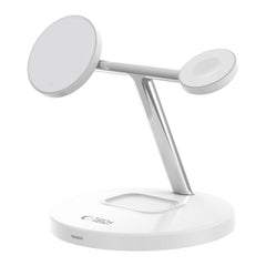 TECH-PROTECT QI15W-A35 3IN1 MAGNETICO MAGSAFE CARICATORE WIRELESS BIANCO