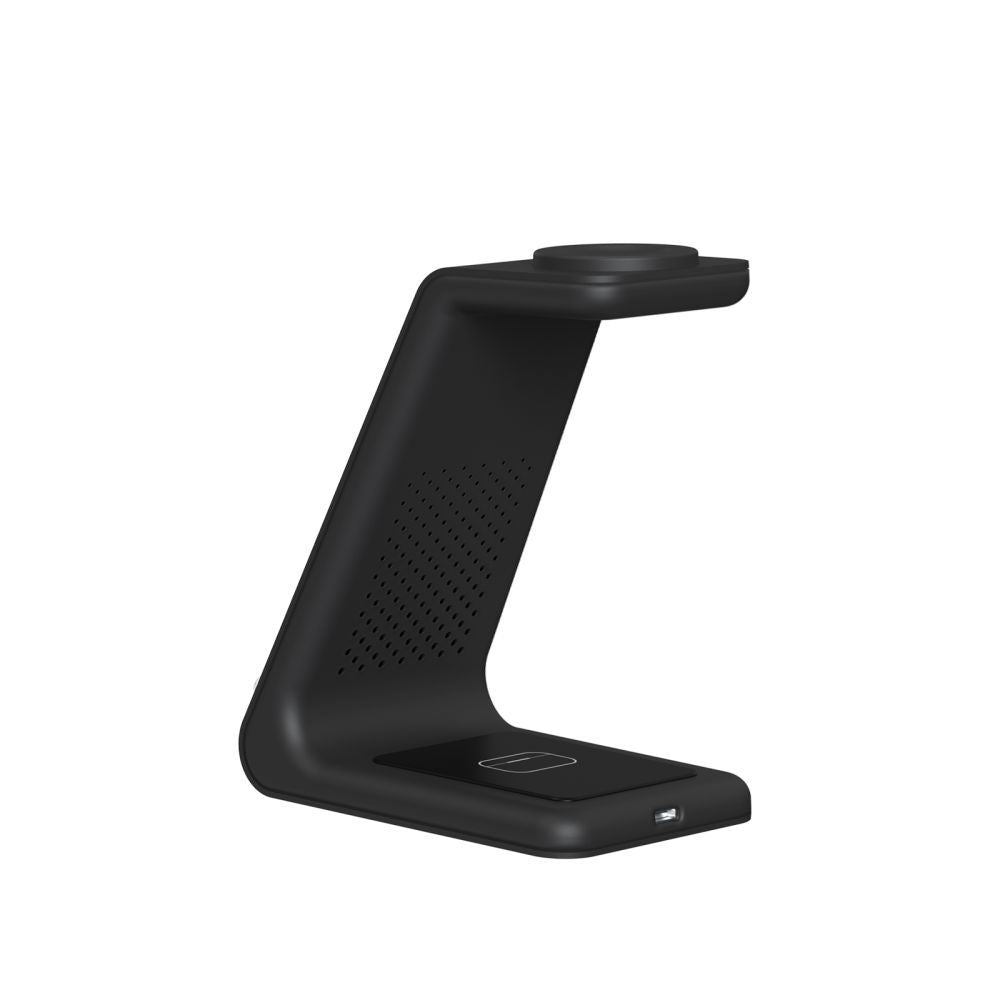 TECH-PROTECT QI15W-A36 CARICATORE WIRELESS 3IN1 PER ANDROID NERO