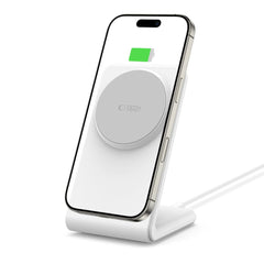 TECH-PROTECT QI15W-A38 CARICATORE WIRELESS MAGNETICO MAGSAFE BIANCO