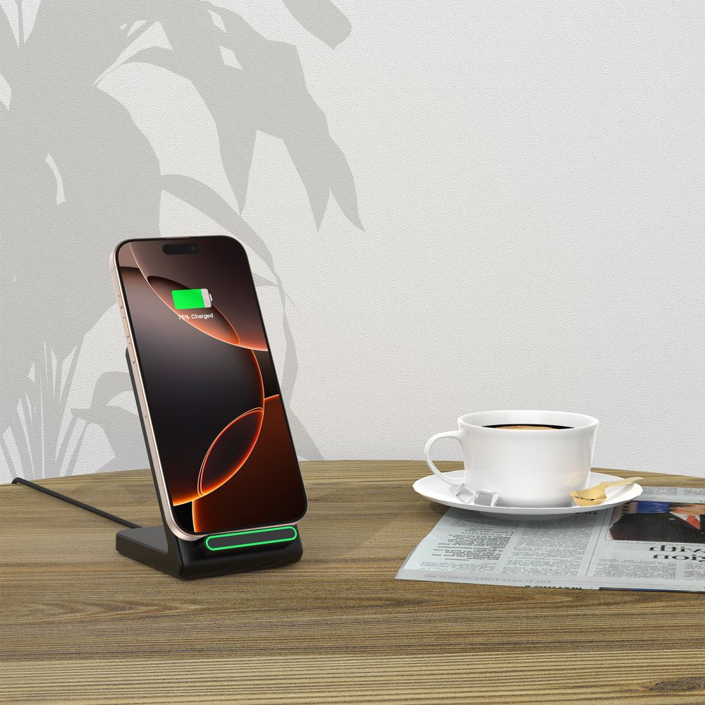 TECH-PROTECT QI15W-A40 CARICATORE WIRELESS NERO