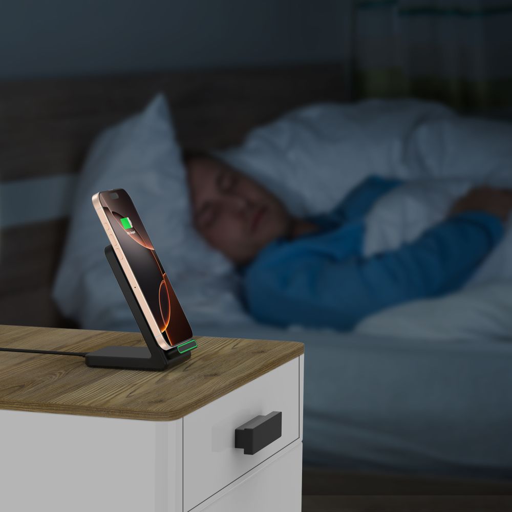 TECH-PROTECT QI15W-A40 CARICATORE WIRELESS NERO