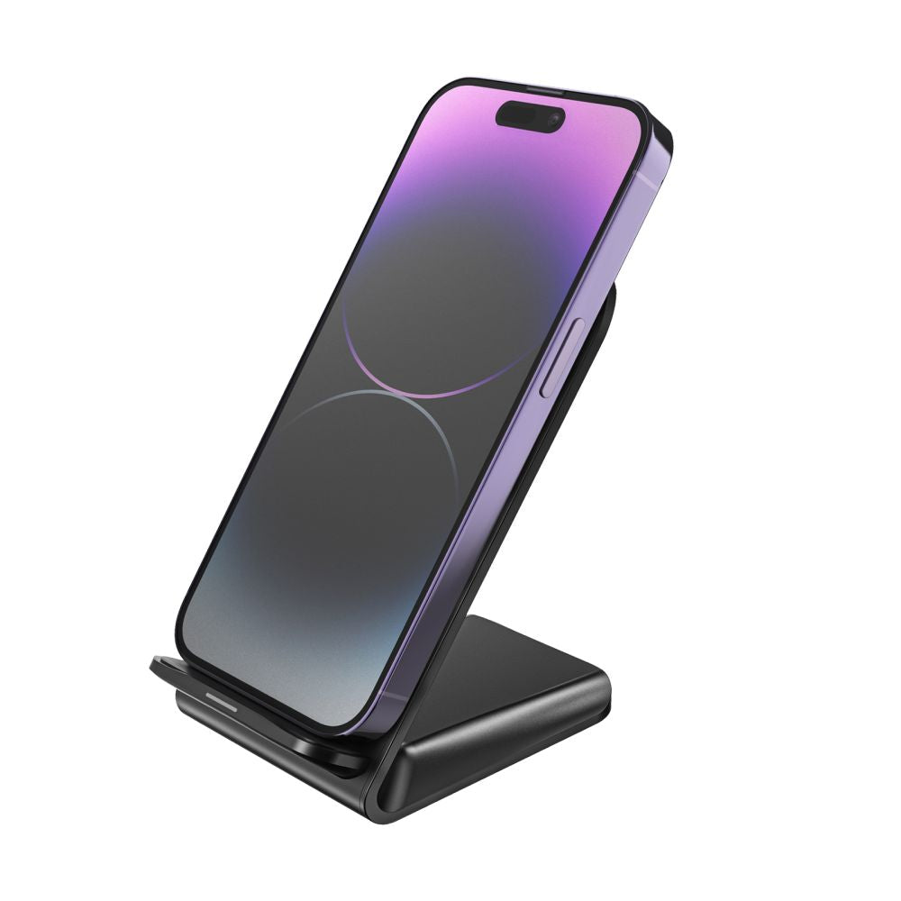 CARICATORE WIRELESS TECH-PROTECT QI15W-S2 15W NERO