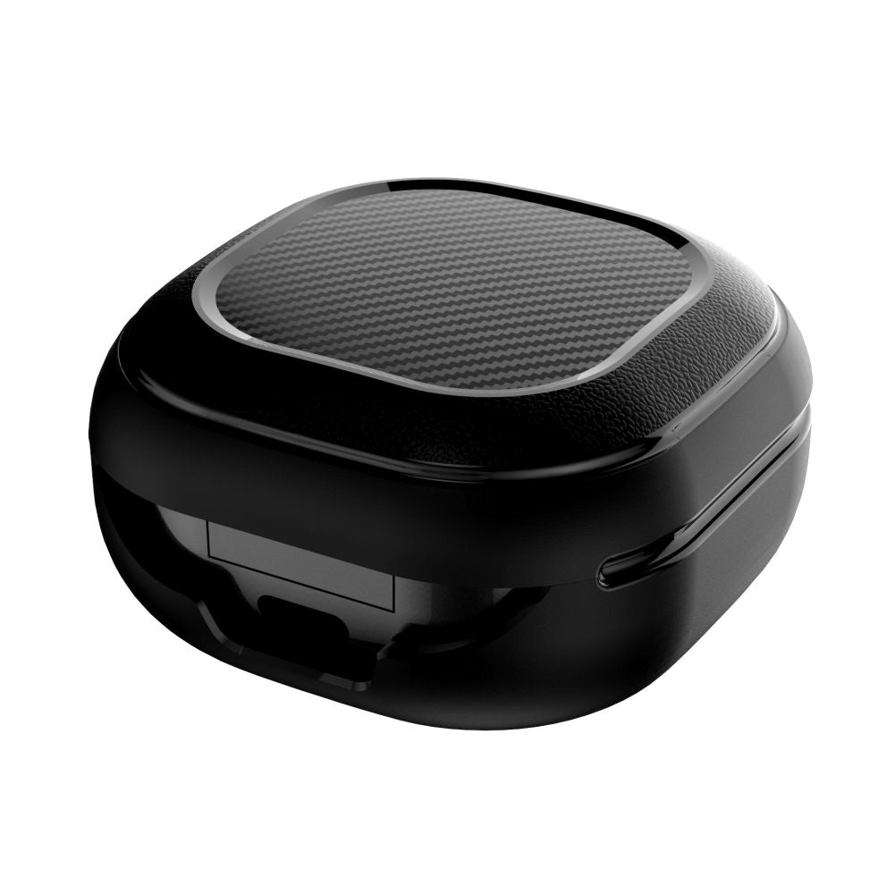 CUSTODIA TECH-PROTECT ROUGH CARBON SAMSUNG GALAXY BUDS FE / 2 PRO / 2 / LIVE / PRO NERA