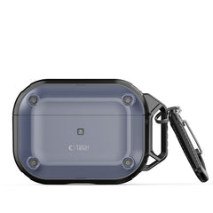 CUSTODIA TECH-PROTECT ROUGH HOOK APPLE AIRPODS PRO 1 / 2 ACCIAIO BLU