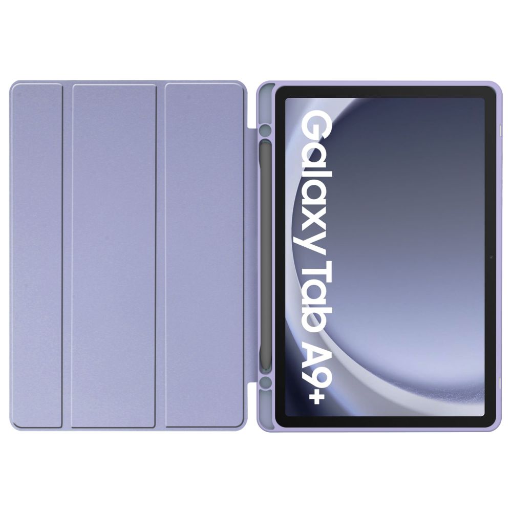 COPERTURA / INVOLUCRO PER SAMSUNG GALAXY TAB A9+ PLUS 11.0 X210 / X215 / X216 TECH-PROTECT SC PEN IBRIDO MARMO VIOLA