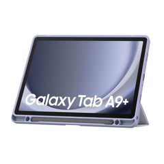 COPERTURA / INVOLUCRO PER SAMSUNG GALAXY TAB A9+ PLUS 11.0 X210 / X215 / X216 TECH-PROTECT SC PEN IBRIDO MARMO VIOLA