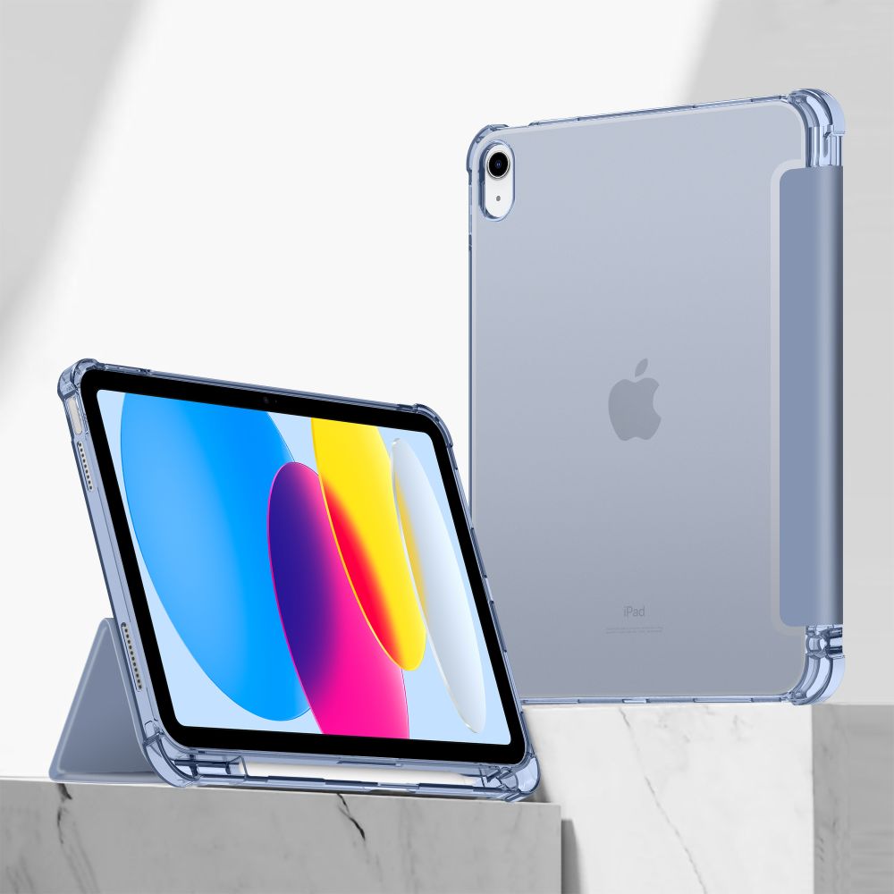 CUSTODIA TECH-PROTECT SC PEN HYBRID IPAD 10.9” 10 / 2022 / 11” 11 / 2025 CRYSTAL BLUE