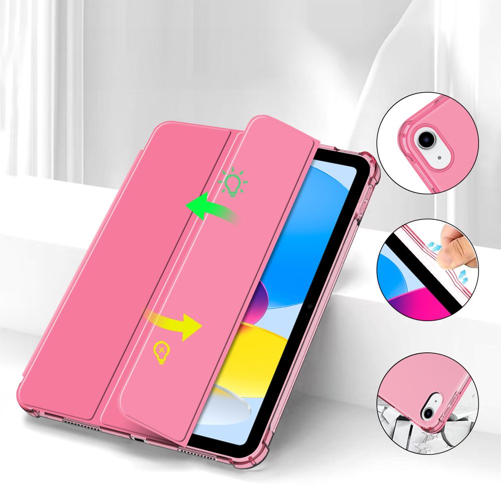 CUSTODIA TECH-PROTECT SC PEN HYBRID IPAD 10.9” 10 / 2022 / 11” 11 / 2025 CRYSTAL MAGENTA
