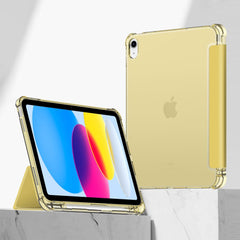 COPERTURA TECH-PROTECT SC PEN HYBRID IPAD 10.9” 10 / 2022 / 11” 11 / 2025 CRYSTAL GIALLO
