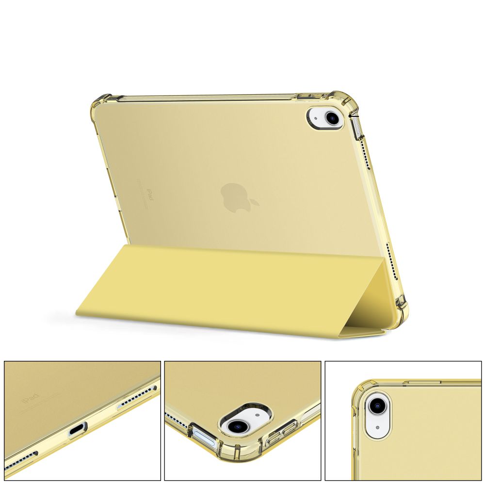 COPERTURA TECH-PROTECT SC PEN HYBRID IPAD 10.9” 10 / 2022 / 11” 11 / 2025 CRYSTAL GIALLO