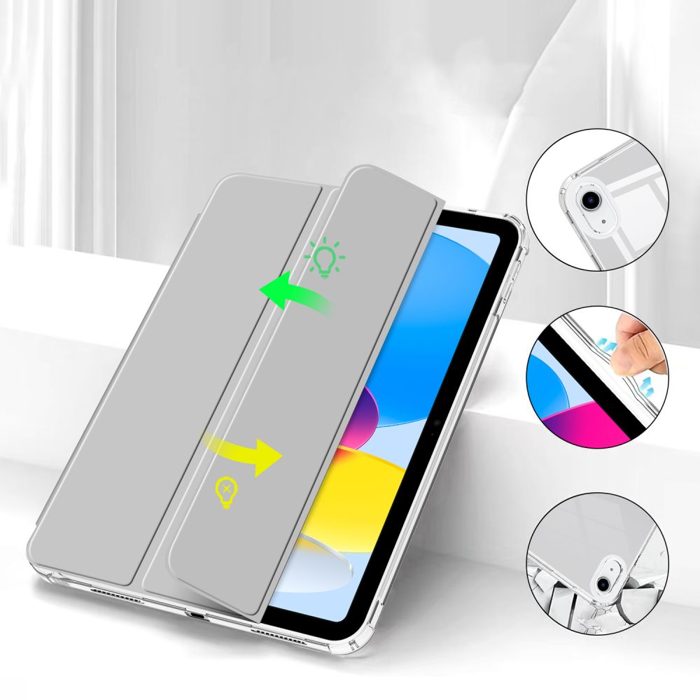 COPERTURA / INVOLUCRO PER IPAD 10.9” 10 / 2022 / 11” 11 / 2025 TECH-PROTECT SC PEN IBRIDO GRIGIO