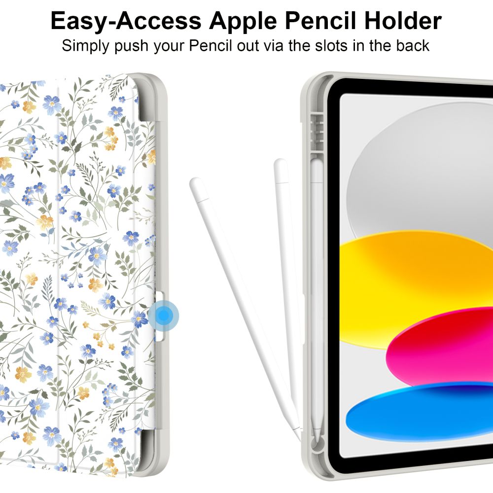 CUSTODIA TECH-PROTECT SC PEN IPAD 10.9” 10 / 2022 / 11” 11 / 2025 FIORI DI PRIMAVERA