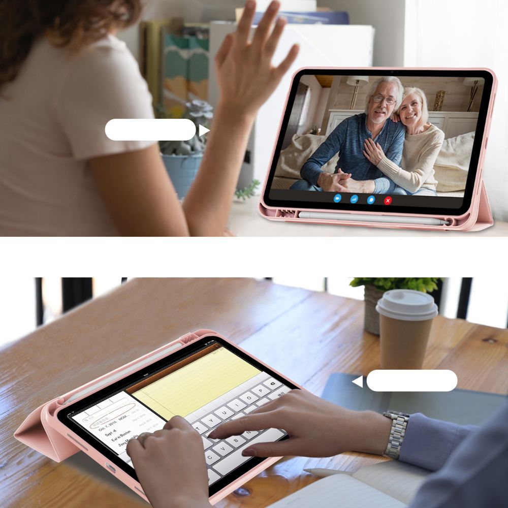 COPERTURA / INVOLUCRO PER IPAD 10.9” 10 / 2022 / 11” 11 / 2025 TECH-PROTECT SC PEN ROSA