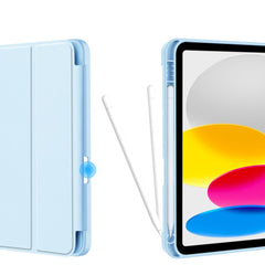COPERTURA / INVOLUCRO PER IPAD 10.9” 10 / 2022 / 11” 11 / 2025 TECH-PROTECT SC PEN BLU CIELO