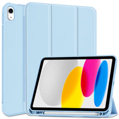 COPERTURA / INVOLUCRO PER IPAD 10.9” 10 / 2022 / 11” 11 / 2025 TECH-PROTECT SC PEN BLU CIELO