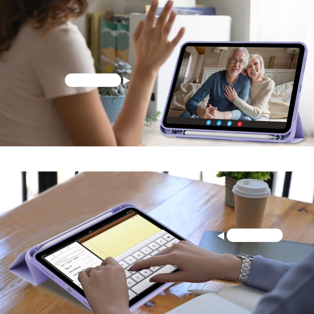 COPERTURA / INVOLUCRO PER IPAD 10.9” 10 / 2022 / 11” 11 / 2025 TECH-PROTECT SC PEN VIOLA