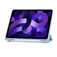 COPERTURA / INGRESSO PER IPAD AIR 10.9 4 / 5 / 2020-2022 / 11 6 / 2024 TECH-PROTECT SC PEN AZZURRO CIELO