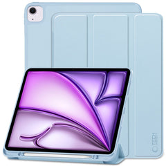 COPERTURA / INVOLUCRO PER IPAD AIR 13 2024 TECH-PROTECT SC PEN BLU CIELO