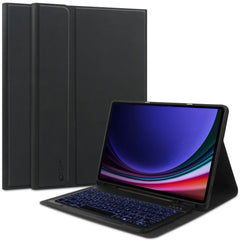 COPERTURA CON TASTIERA PER SAMSUNG GALAXY TAB S9 FE+ PLUS 12.4 X610 / X616B TECH-PROTECT SC PEN NERA