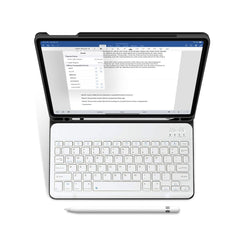 COPERTURA CON TASTIERA PER IPAD AIR 10.9 4 / 5 / 2020-2022 / 11 6 / 2024 TECH-PROTECT SC PEN IPAD AIR NERA
