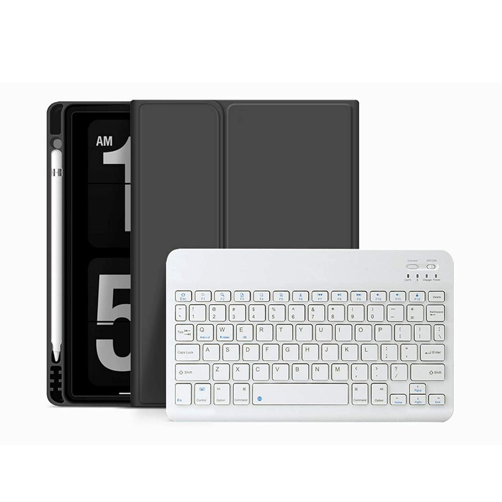 COPERTURA CON TASTIERA PER IPAD AIR 10.9 4 / 5 / 2020-2022 / 11 6 / 2024 TECH-PROTECT SC PEN IPAD AIR NERA