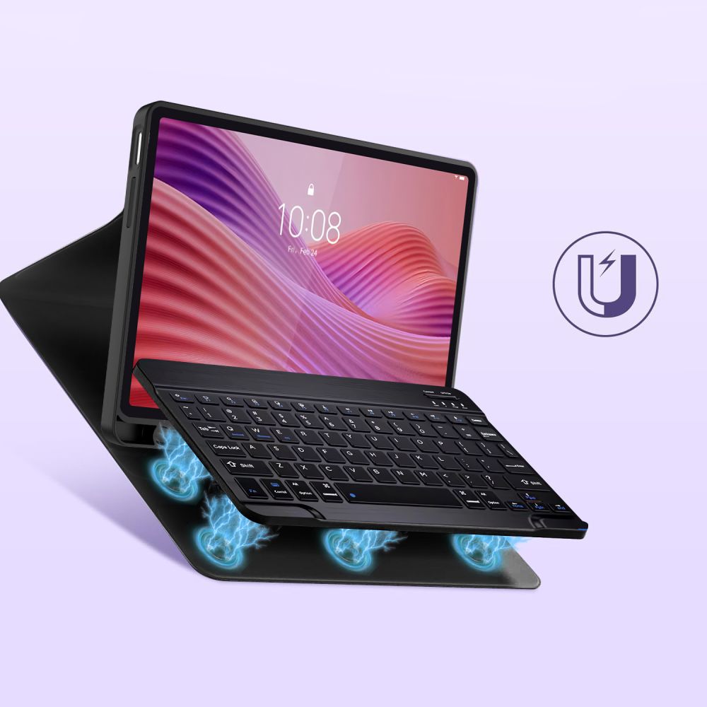COPERTURA TECH-PROTECT SC PEN + TASTIERA LENOVO TAB 10.1 TB-311 NERA