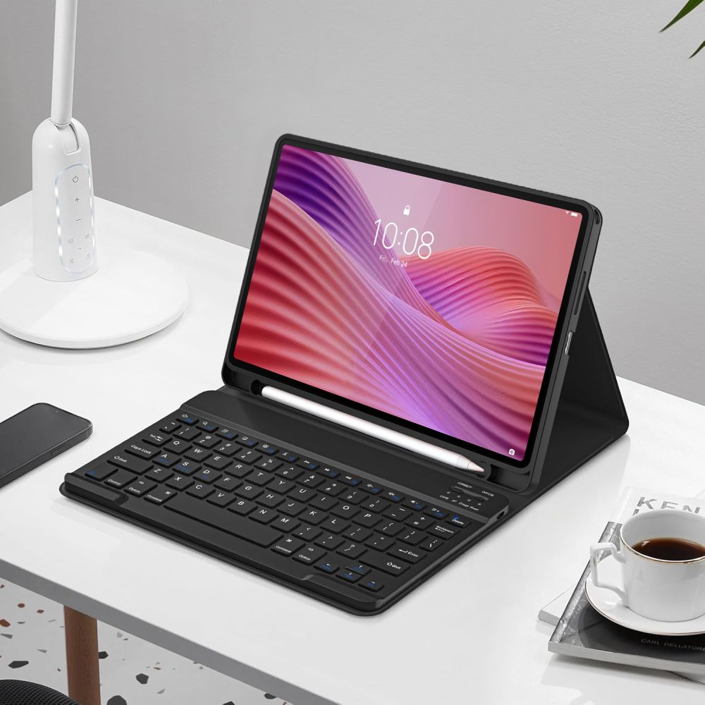 COPERTURA TECH-PROTECT SC PEN + TASTIERA LENOVO TAB 10.1 TB-311 NERA