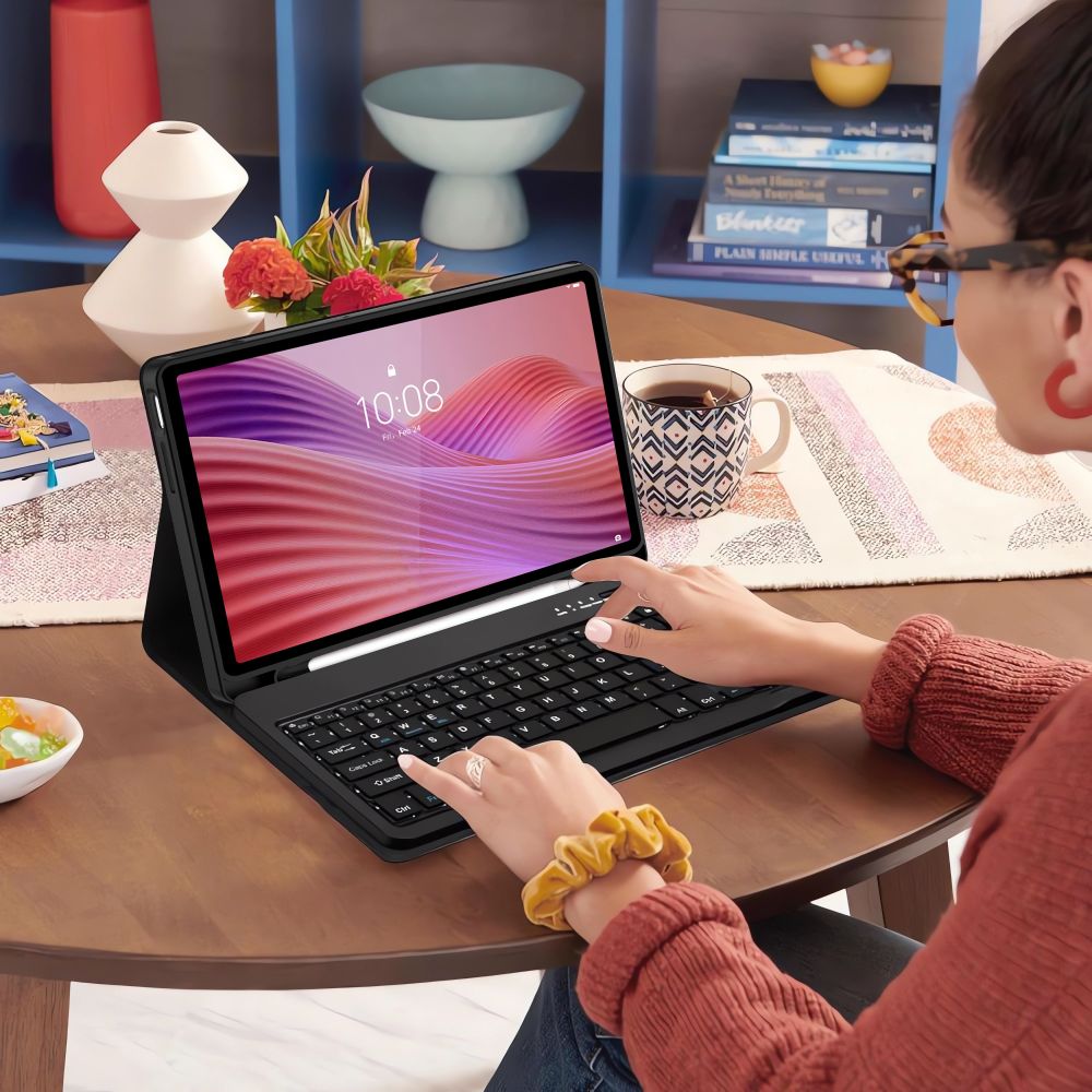 COPERTURA TECH-PROTECT SC PEN + TASTIERA LENOVO TAB 10.1 TB-311 NERA