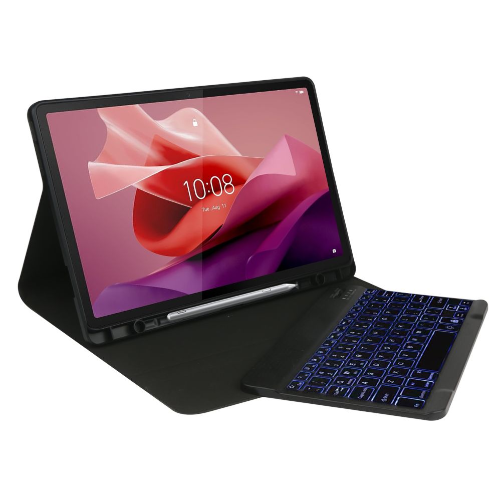 COPERTURA CON TASTIERA PER LENOVO TAB P12 12.7 TB-370 TECH-PROTECT SC PEN + TASTIERA NERA
