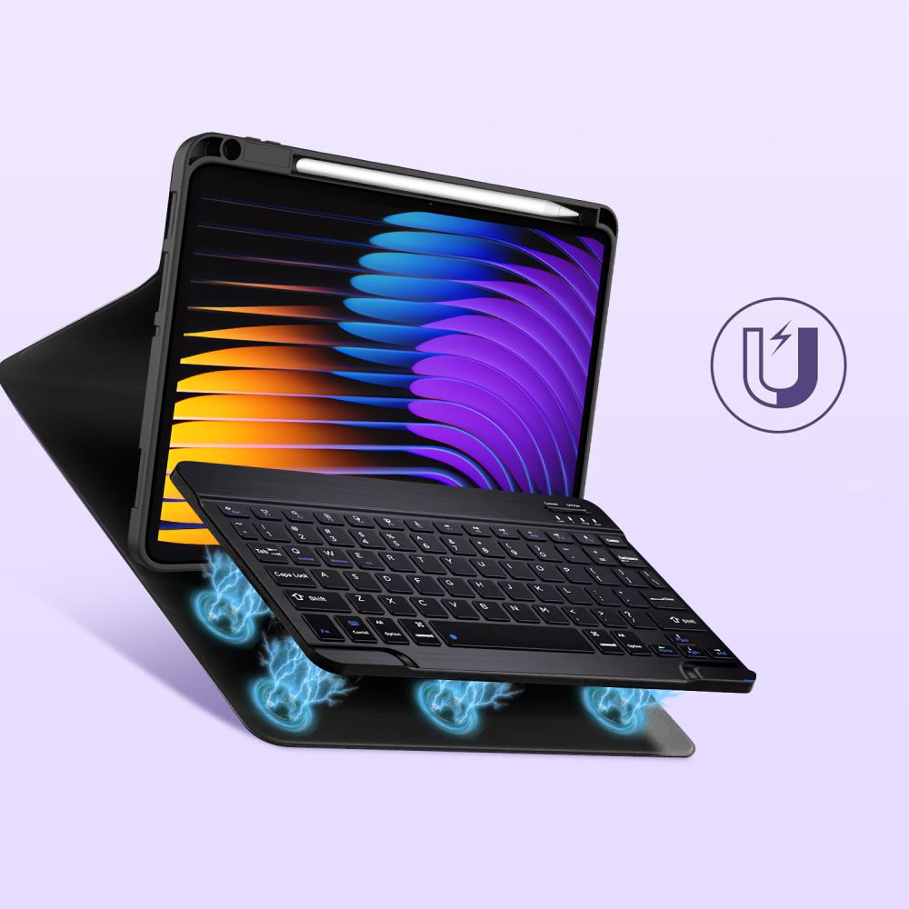 TECH-PROTECT SC PEN + TASTIERA XIAOMI PAD 7 / 7 PRO NERA