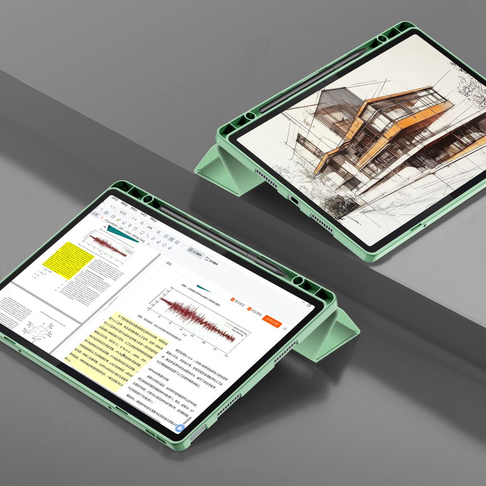 COPERTURA TECH-PROTECT SC PEN LENOVO IDEA TAB PRO / PRO MT 12.7 TB-373 MATCHA GREEN