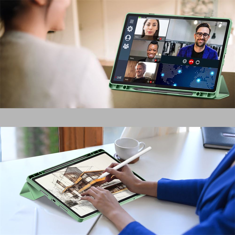COPERTURA TECH-PROTECT SC PEN LENOVO IDEA TAB PRO / PRO MT 12.7 TB-373 MATCHA GREEN