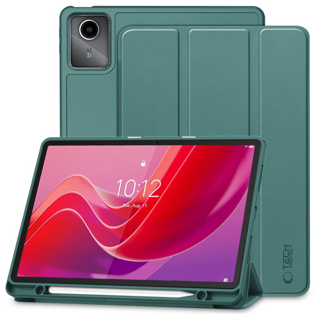 COPERTURA / INVOLUCRO PER LENOVO TAB M11 / K11E 11.0 TB-330 TECH-PROTECT SC PEN GREEN