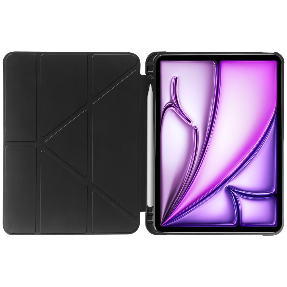 COPERTURA / INVOLUCRO PER IPAD AIR 13 2024 TECH-PROTECT SC PEN ORIGAMI NERO