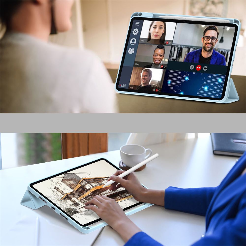 CUSTODIA TECH-PROTECT SC PEN XIAOMI PAD 7 / 7 PRO BLU CIELO
