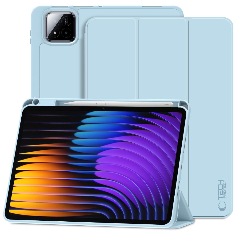 CUSTODIA TECH-PROTECT SC PEN XIAOMI PAD 7 / 7 PRO BLU CIELO