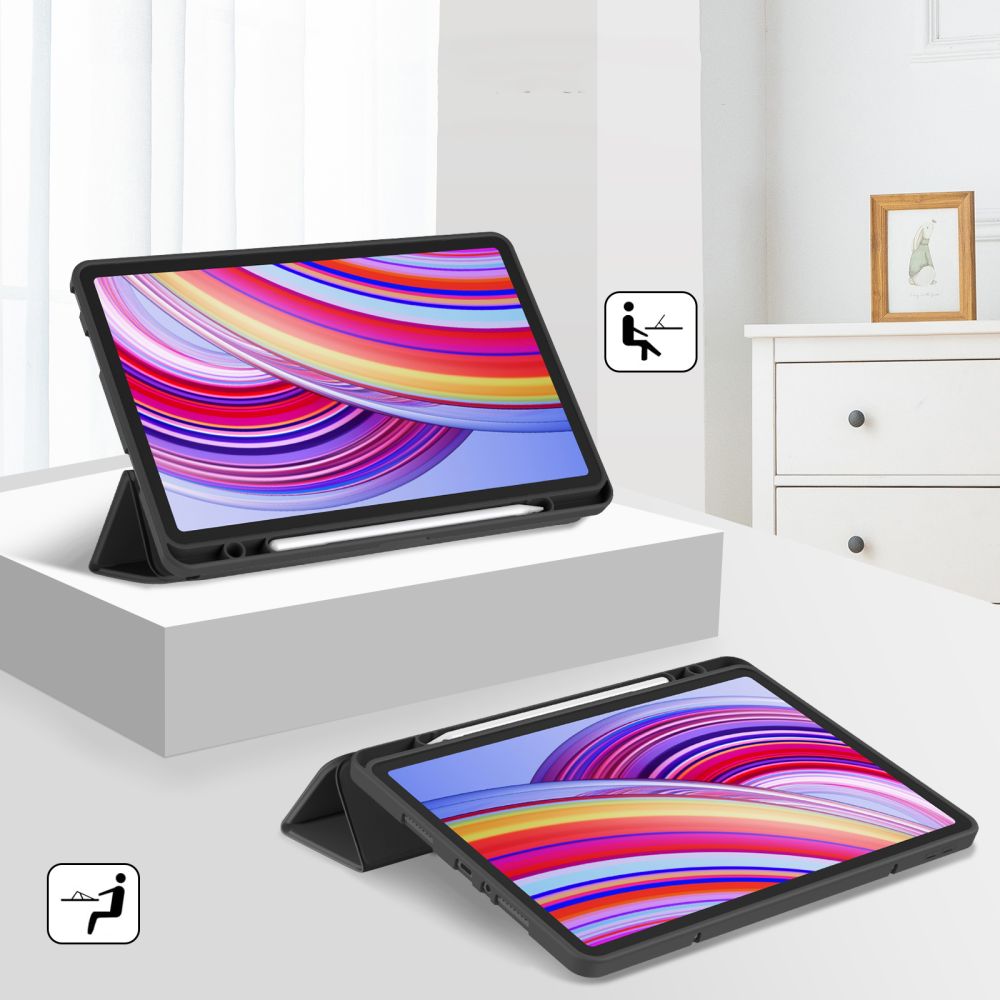 COPERTURA / INVOLUCRO PER XIAOMI REDMI PAD PRO 12.1 TECH-PROTECT SC PEN NERO