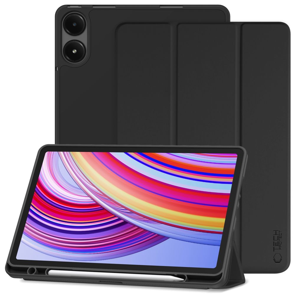 COPERTURA / INVOLUCRO PER XIAOMI REDMI PAD PRO 12.1 TECH-PROTECT SC PEN NERO