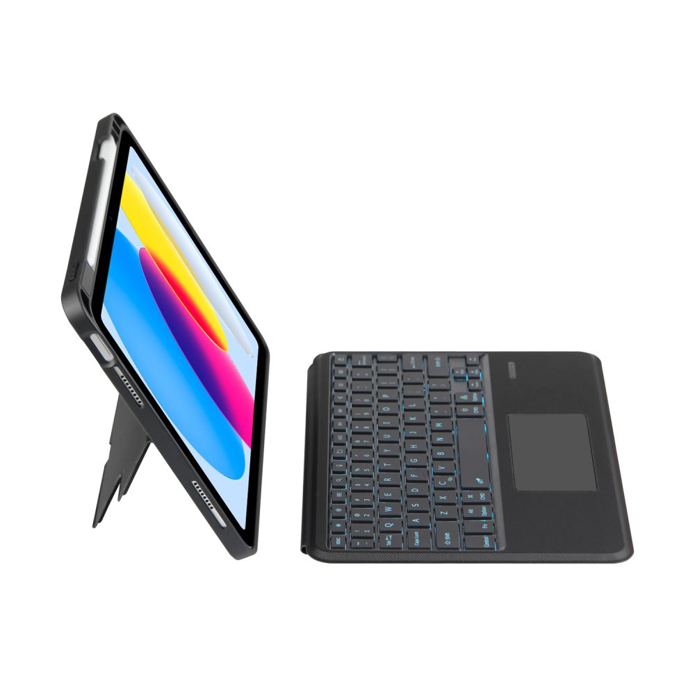 COPERTURA CON TASTIERA PER IPAD 10.9” 10 / 2022 / 11” 11 / 2025 TECH-PROTECT SCMAG PEN NERO