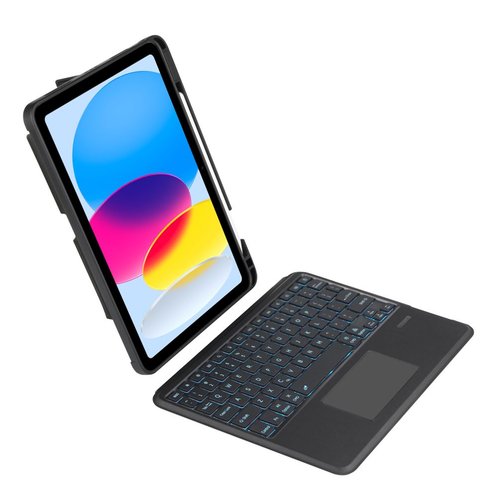 COPERTURA CON TASTIERA PER IPAD 10.9” 10 / 2022 / 11” 11 / 2025 TECH-PROTECT SCMAG PEN NERO