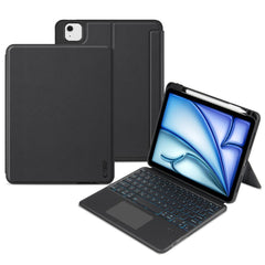 COPERTURA CON TASTIERA PER IPAD AIR 10.9 4 / 5 / 2020-2022 / 11 6 / 2024 TECH-PROTECT SCMAG PEN NERO