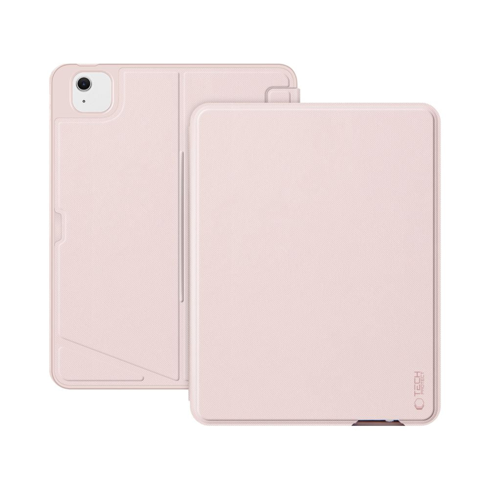 COPERTURA CON TASTIERA PER IPAD AIR 10.9 4 / 5 / 2020-2022 / 11 6 / 2024 TECH-PROTECT SCMAG PEN ROSA