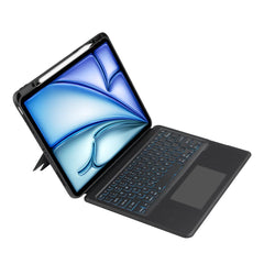 COPERTURA CON TASTIERA PER IPAD AIR 13 2024 TECH-PROTECT SCMAG PEN NERO