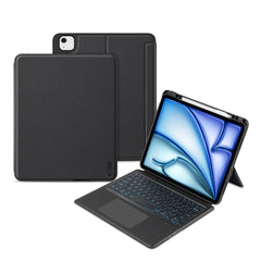 COPERTURA CON TASTIERA PER IPAD AIR 13 2024 TECH-PROTECT SCMAG PEN NERO