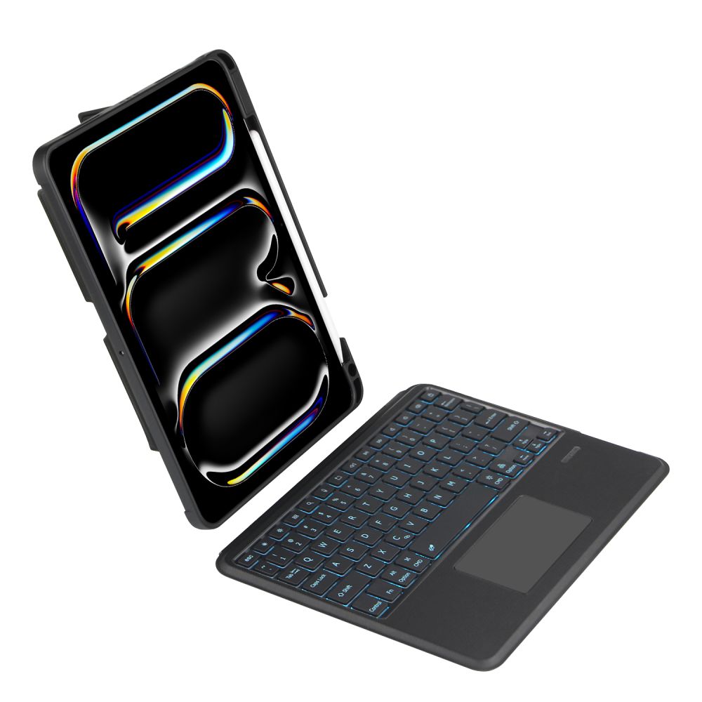 COPERTURA CON TASTIERA PER IPAD PRO 11 5 / 2024 TECH-PROTECT SCMAG PEN NERO