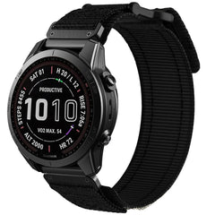 CINTURINO PER GARMIN 26MM FENIX 3 / 5X / 3HR / 5X PLUS / 6X / 6X PRO / 7X TECH-PROTECT SCOUT PRO NERO