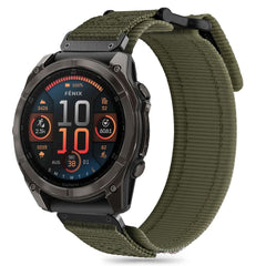 CINTURINO TECH-PROTECT SCOUT PRO GARMIN FENIX 5X / 5X PLUS / 6X / 6X PRO / 7X / 8 (51 MM) VERDE MILITARE